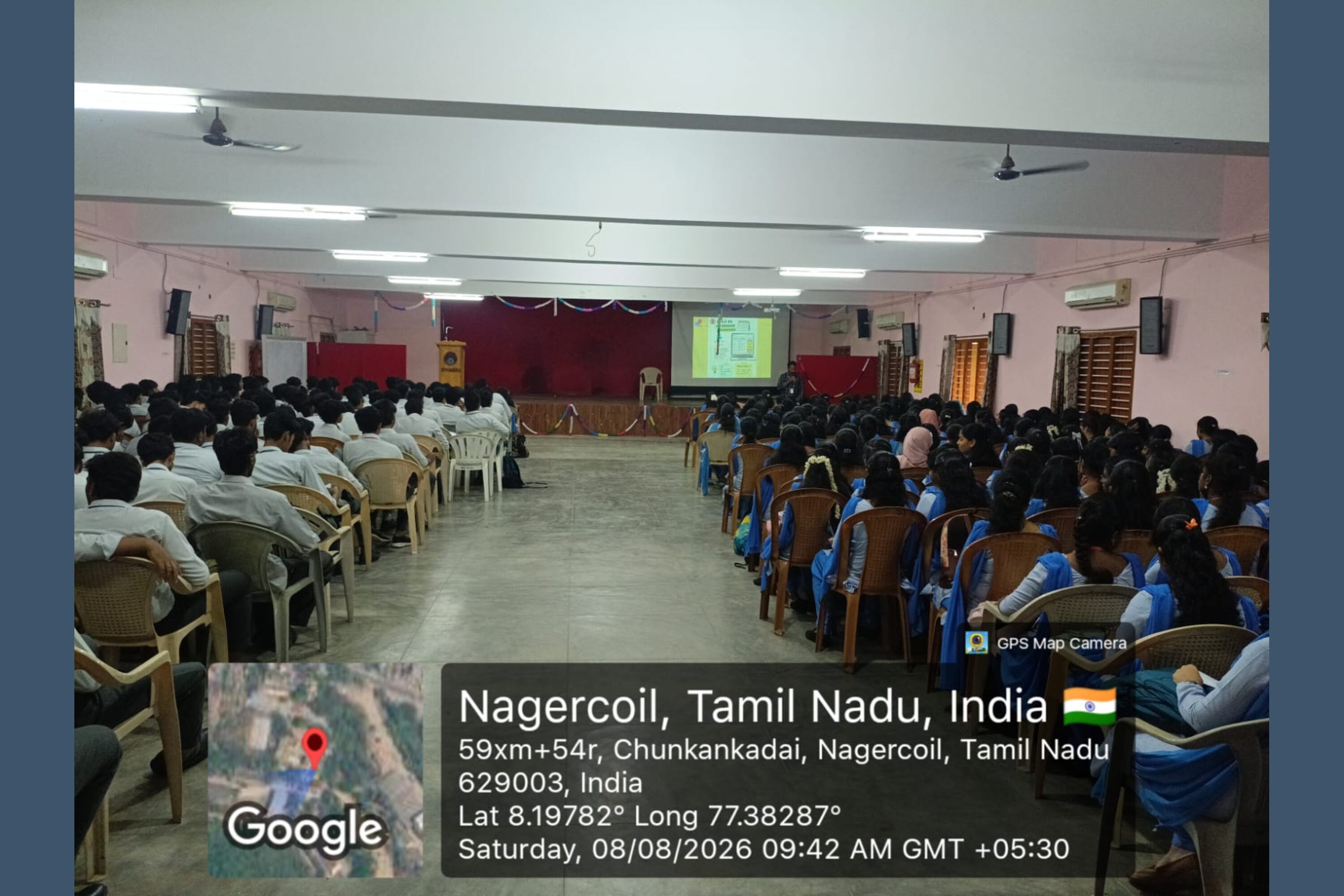 seminar on �AI Tools for Future Engineering� and a Quiz on Sustainable Development Goals (SDG Goals) were organized on 8 August 2026